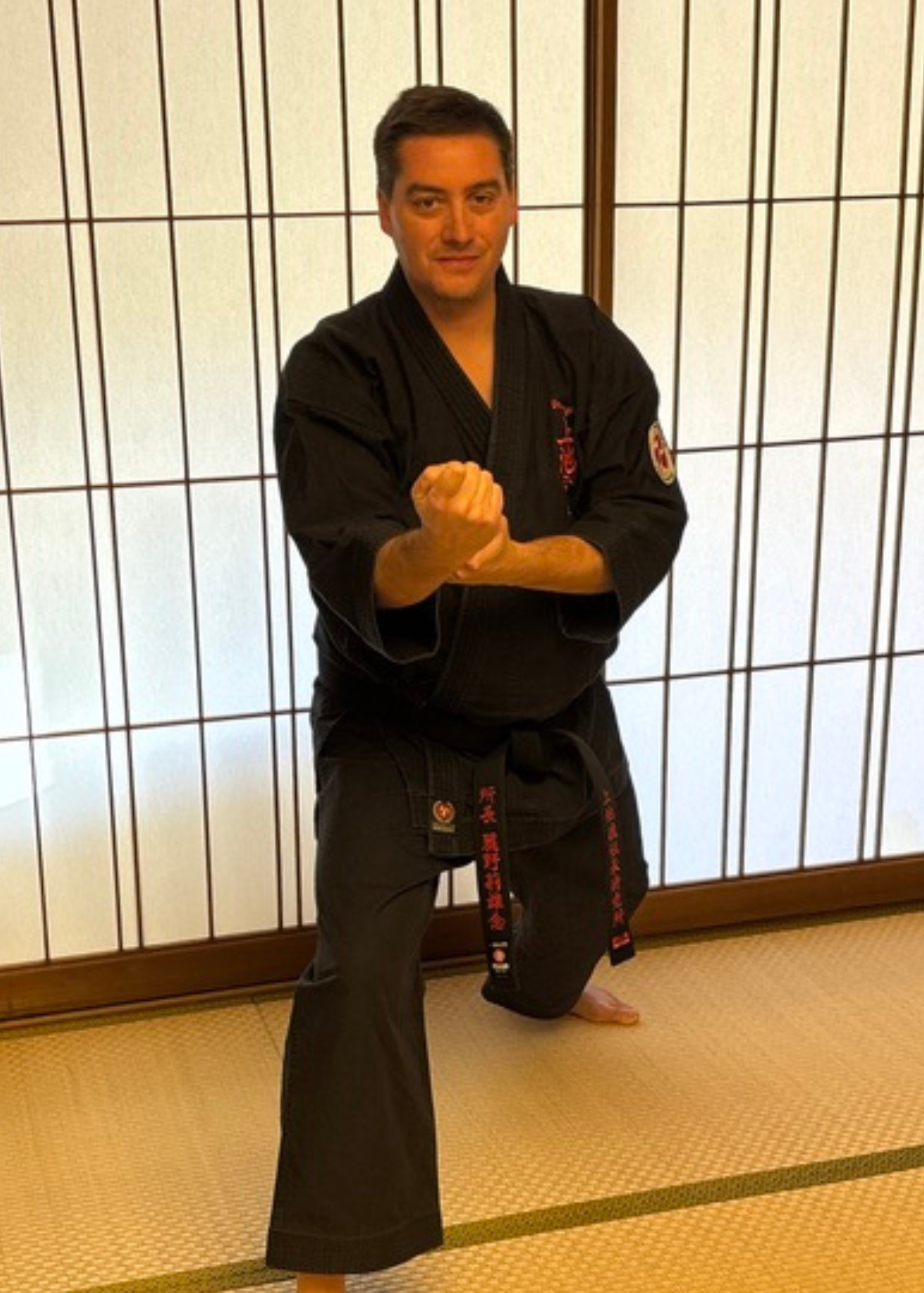 Lionel reynaud fondateur de l'Institut du Karate Uechi-ryu